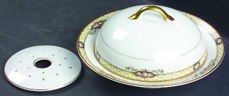 Sultana Round Covered Butter