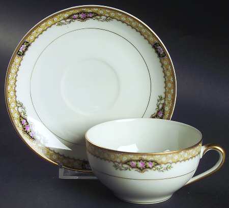 Sultana Flat Cup & Saucer Set