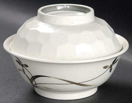 Sumiye Covered Soup has Cereal Base & Fruit Bowl Cover