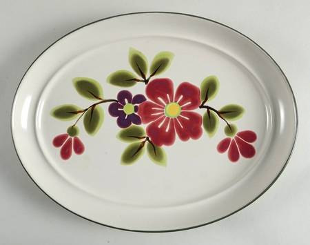 Summerlike 14" Oval Serving Platter