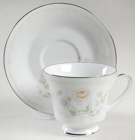Summerfield Footed Cup & Saucer Set
