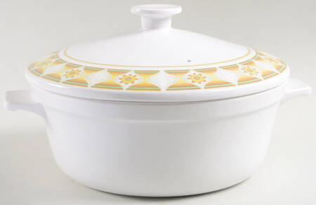 Sunglow 2.5 Qt Round Covered Casserole