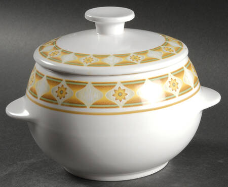 Sunglow Fondue Pot & Lid