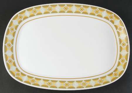 Sunglow 15" Oval Serving Platter