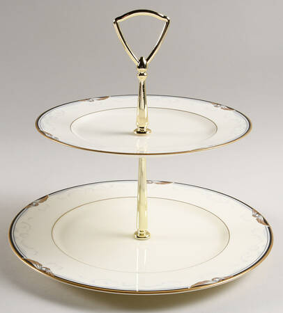 Sunswept Round Serving Plate with Handle (DP)