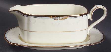 Sunswept Gravy Boat & Underplate (Relish/Butter)