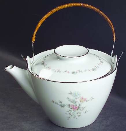 Susanna Teapot & Lid with Removable Top Handle