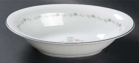 Susanna 10" Oval Vegetable Bowl