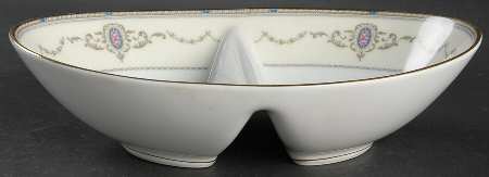 Sutherland 10" Oval Divided Vegetable Bowl