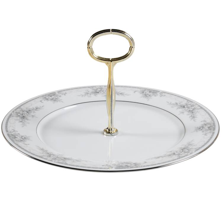 Sweet Leilani Round Serving Plate with Center Handle (Dp) Hc
