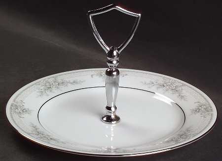 Sweet Leilani Round Serving Plate with Handle (SP)