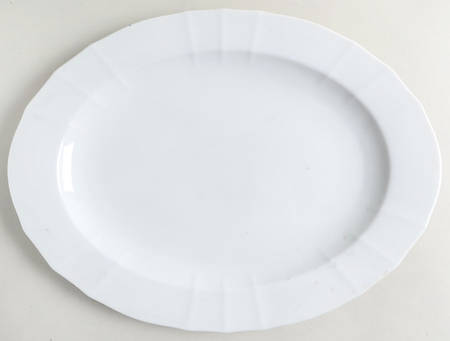 Swan Lake 14" Oval Serving Platter