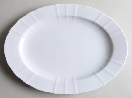 Swan Lake 12" Oval Serving Platter