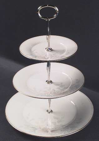 Sweet Surprise 13 7/8"-14 1/4" 3-Tiered Serving Tray(DP,SP,BB) HC