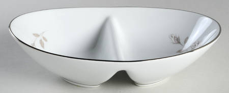 Sweet Talk 10" Oval Divided Vegetable Bowl