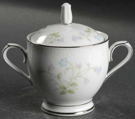 Sweet Violets Sugar Bowl & Lid