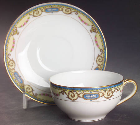 Sylvania Flat Cup & Saucer Set