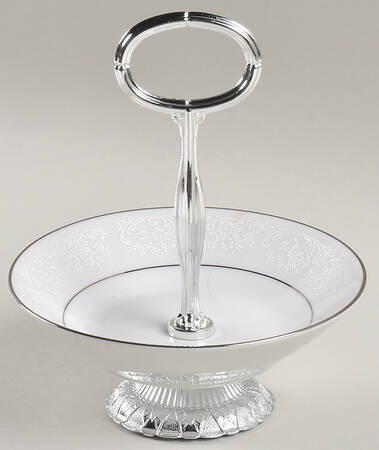 Tahoe 6"-7" Handled Footed Nut Dish HC