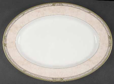 Talara 14" Oval Serving Platter