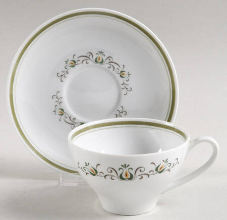 Tampa Flat Cup & Saucer Set