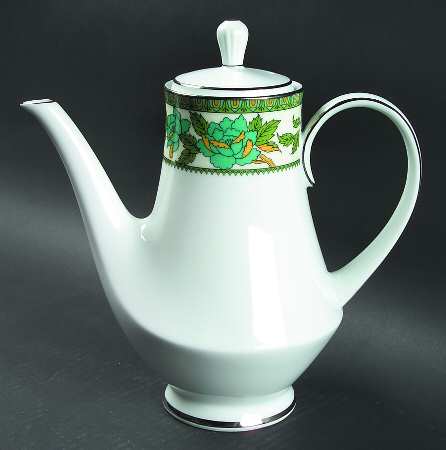 Tapestry Coffee Pot & Lid