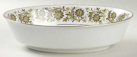 Tarantella 9" Oval Vegetable Bowl