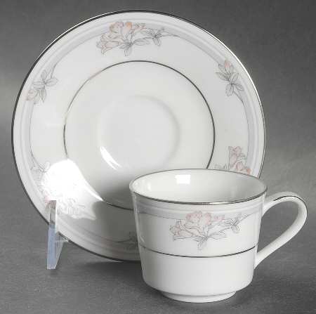 Tarkington Footed Demitasse Cup & Saucer Set