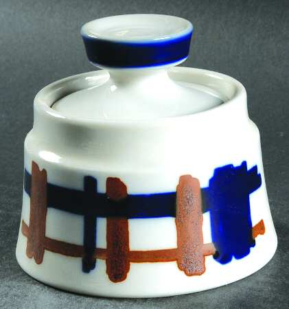 Tartan Sugar Bowl & Lid