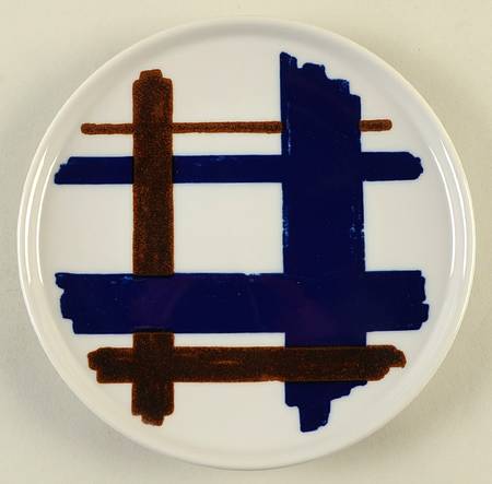 Tartan Salad Plate