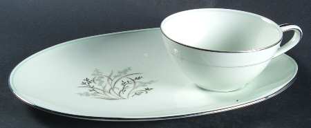 Taryn Snack Plate & Cup Set