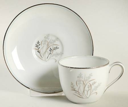 Taryn Flat Demitasse Cup & Saucer Set