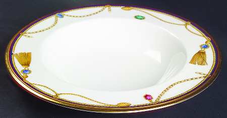 Tassel Rim Soup Bowl