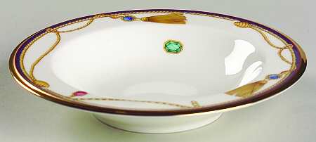 Tassel Rim Fruit/Dessert (Sauce) Bowl