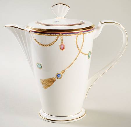 Tassel Coffee Pot & Lid