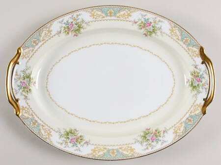 Tecla 13" Oval Serving Platter