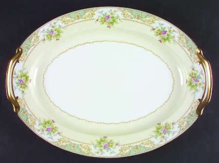 Tecla 16" Oval Serving Platter