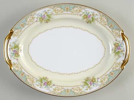 Tecla 11" Oval Serving Platter
