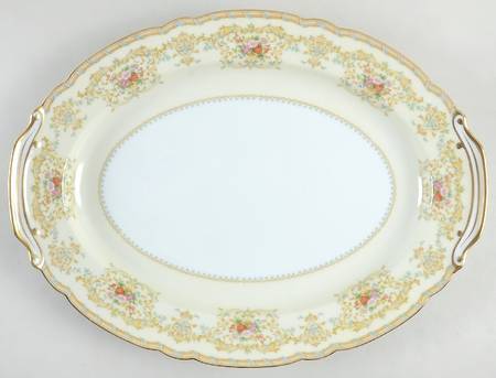 Thalia 16" Oval Serving Platter