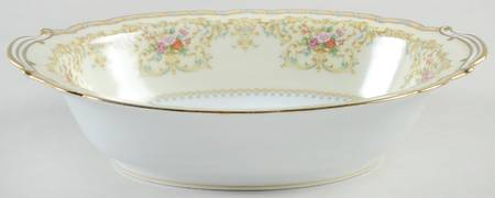 Thalia 10" Oval Vegetable Bowl
