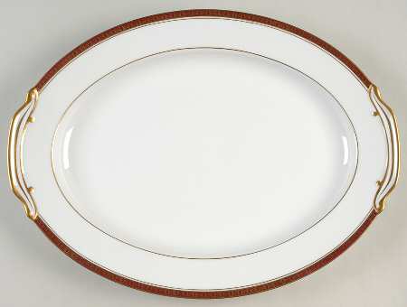 Theresa 16" Oval Serving Platter