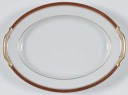 Theresa 11" Oval Serving Platter
