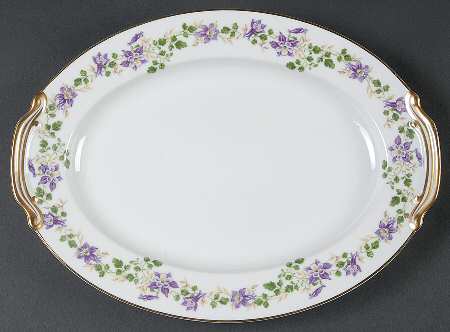 Therese 11" Oval Serving Platter