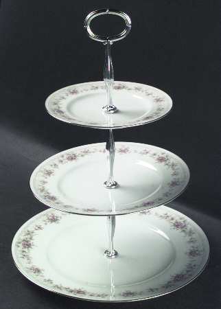 Thornton 13 7/8"-14 1/4" 3-Tiered Serving Tray(DP,SP,BB) HC