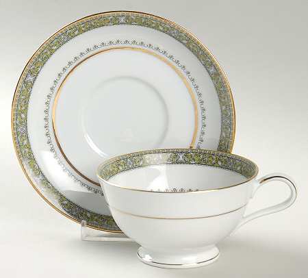 Thurston Footed Cup & Saucer Set