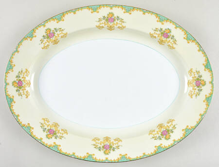 Tiffany 18" Oval Serving Platter