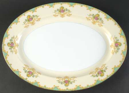 Tiffany 16" Oval Serving Platter