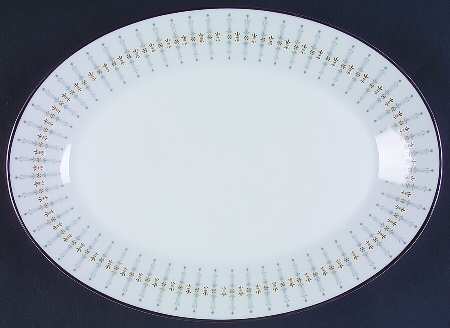 Tiffany 13" Oval Serving Platter