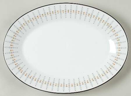 Tiffany 12" Oval Serving Platter