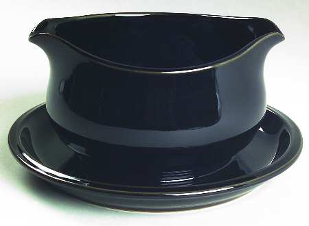 Tina Gravy Boat with Attached Underplate