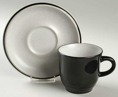 Tina Flat Cup & Saucer Set